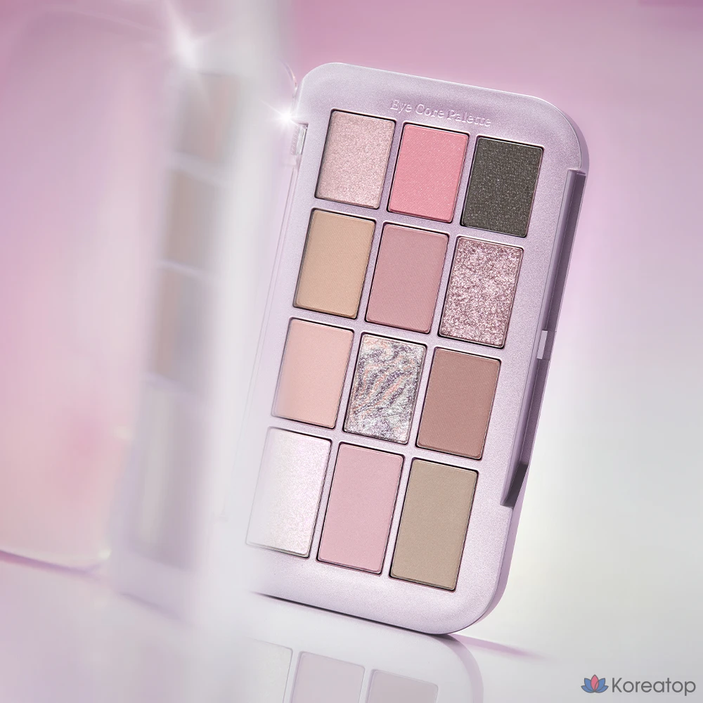Палетка для век Espoir Eye Core Palette, оттенок 10 Midnight Shell, 1 шт.
