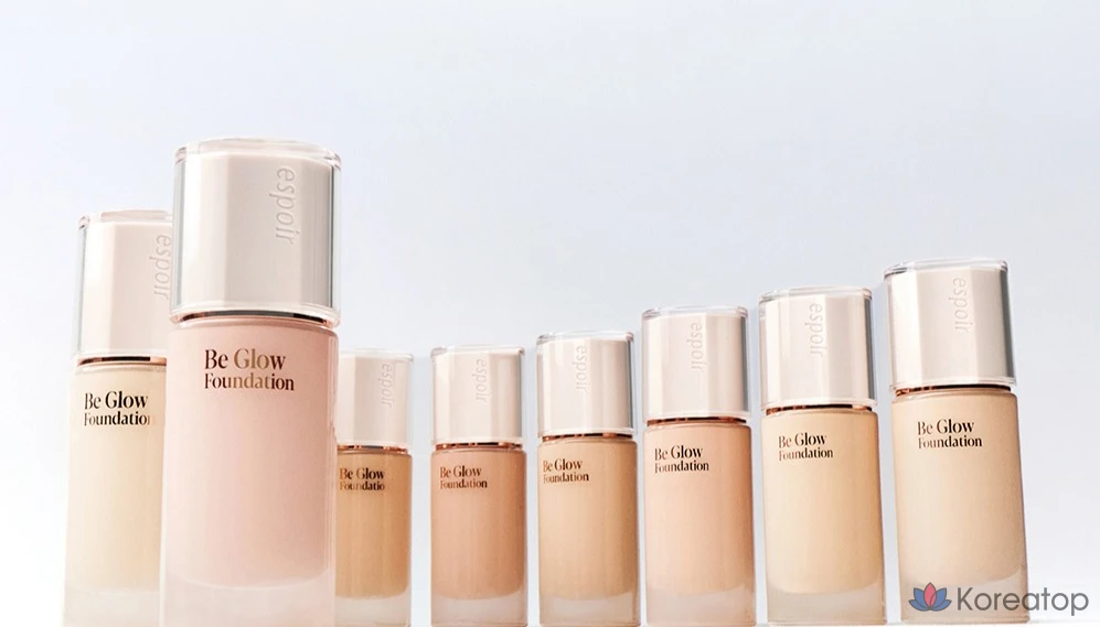 Тонер Espoir Be Glow Foundation SPF27 PA++, оттенок 22C Cool Petal, 30 г, 1 шт., фото 9