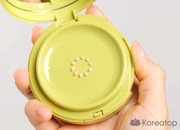 Кушон Unleashia Satin Wear Healthy Green Cushion, оттенок 21N Evernean, 15 г, 1 шт.