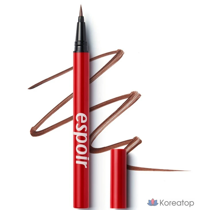 Айлайнер Espoir No Smudging Brush Liner, оттенок 2 Moody Brown, 1 г, 1 шт., фото 2