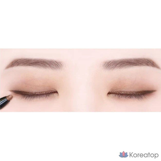Подводка для глаз гелевая MERZY The First Gel Eyeliner, оттенок G3 Amber Bronze, 0.5 г, 1 шт., фото 5