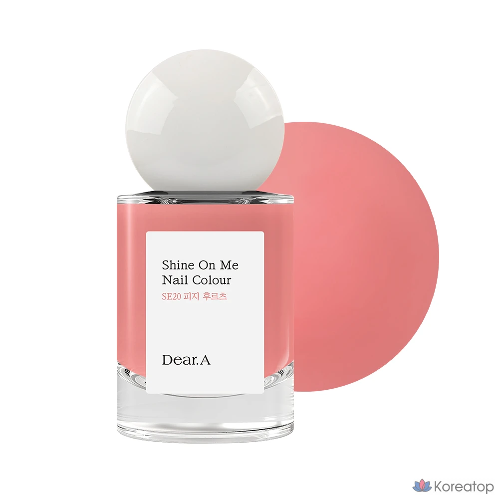 Лак для ногтей Dear.A Shine On Me Nail Color, оттенок SE20 Fizzy Fruit, 11 мл, 1 шт.