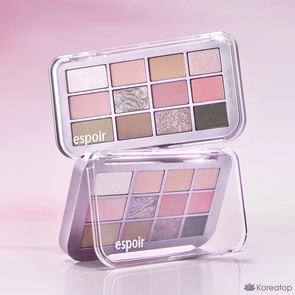 Палетка для век Espoir Eye Core Palette, оттенок 10 Midnight Shell, 1 шт.
