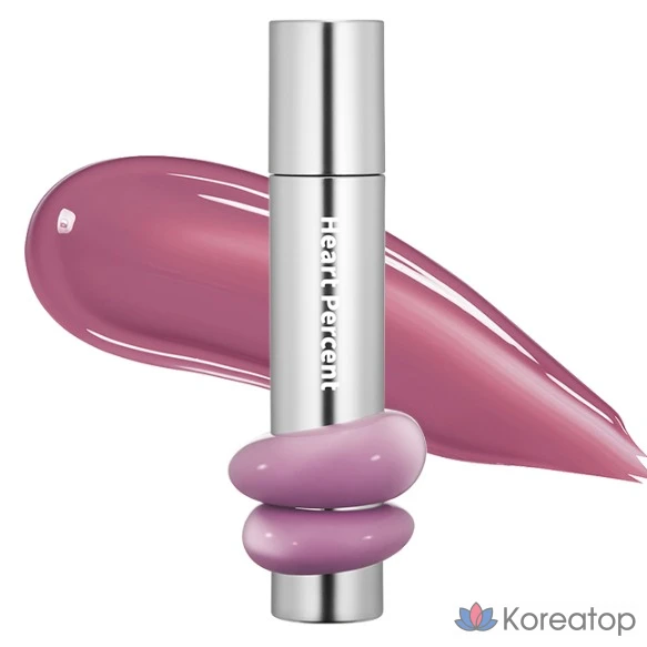 Тинт для губ Heart percent Dot On Mood One Way Glowy Lip Tint, оттенок 06 Fade Mauve, 4 г, 1 шт.