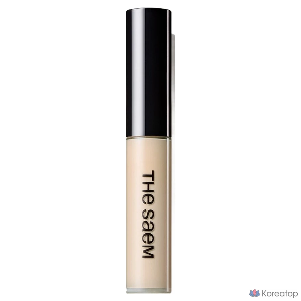 Консилер The Saem Cover Perfection Tip Concealer, оттенок Clear Beige, 6.5 г, 1 шт.