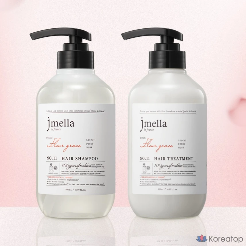 Шампунь Jmella In France Fleur Grace Hair Shampoo Rich & Peony, 1 л, 1 шт., фото 6