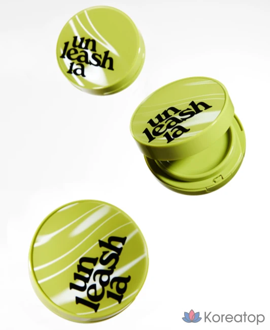 Кушон Unleashia Satin Wear Healthy Green Cushion, оттенок 21N Evernean, 15 г, 1 шт.