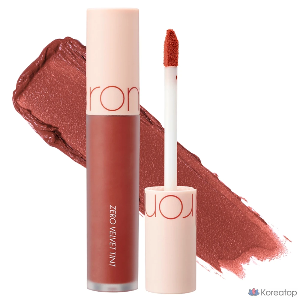 Тинт для губ ROM&ND Zero Velvet Tint, оттенок 17 Toasty Nude, 5.5 г, 1 шт.