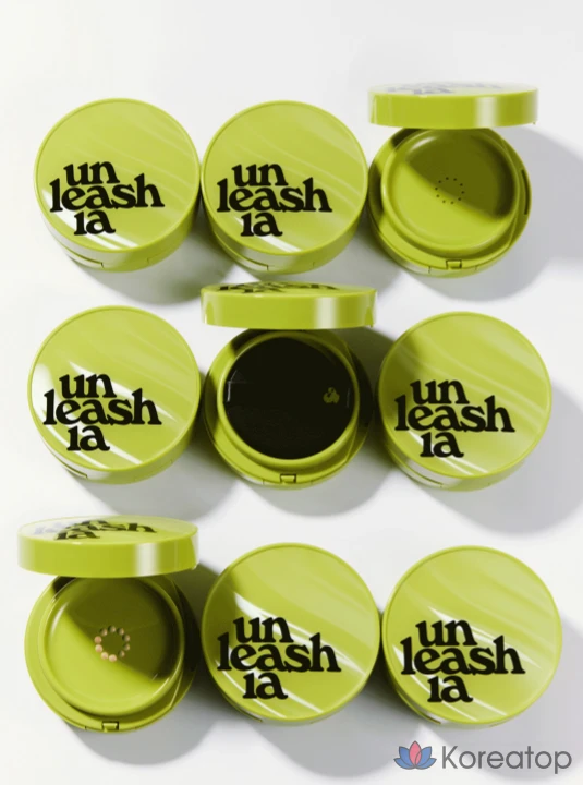 Кушон Unleashia Satin Wear Healthy Green Cushion, оттенок 21N Evernean, 15 г, 1 шт.