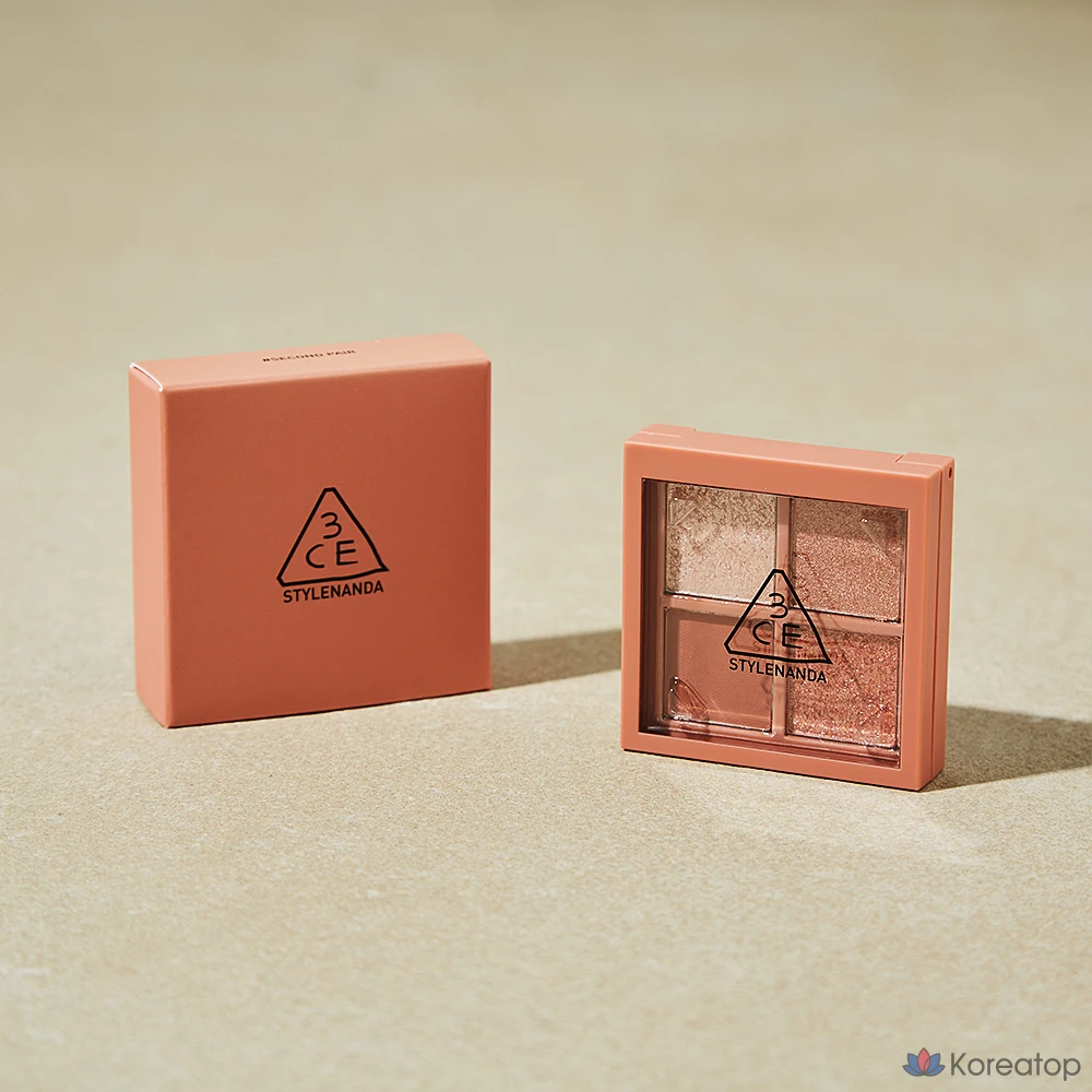 Тени для век 3CE Mini Multi Eye Color Palette, оттенок 07 SECOND PAIR, 1 шт., фото 3