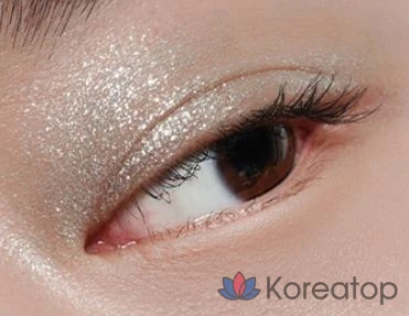 Тени для век ABOUT TONE Oh My Glitter Pop Eyeshadow, оттенок 01 O:Stunner, 1 шт., фото 4