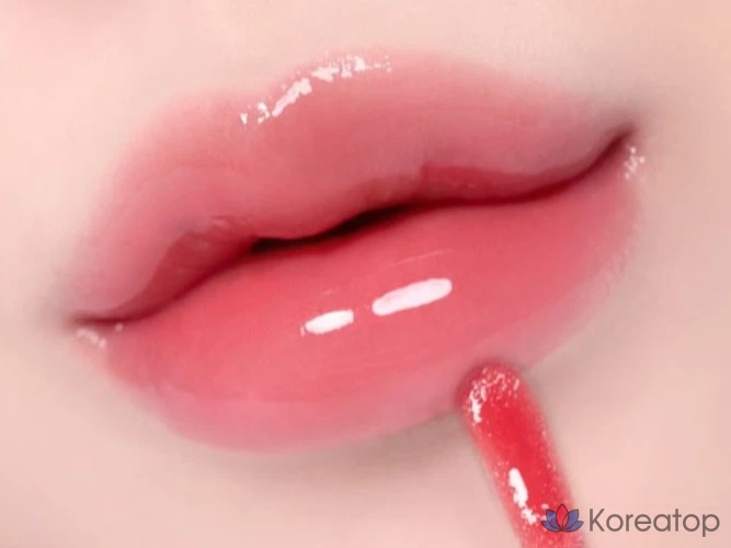 Блеск для губ Etude House Over Glowy Gloss, оттенок 05 Popping Candy, 1 шт., фото 2