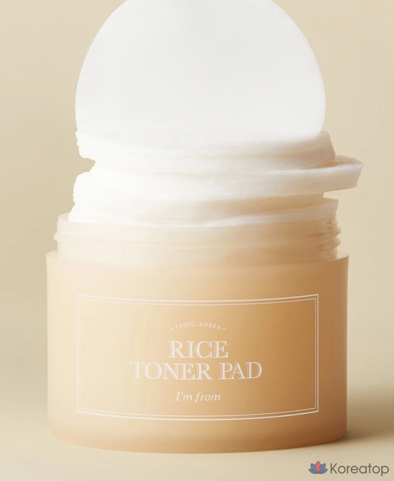 Тонер-пэды I'm From Rice Toner, 140 мл, 60 шт.