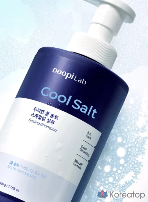 Шампунь для кожи головы Dr. G Derma Lab Cool Salt Scaling Shampoo, 500 г, 1 шт.