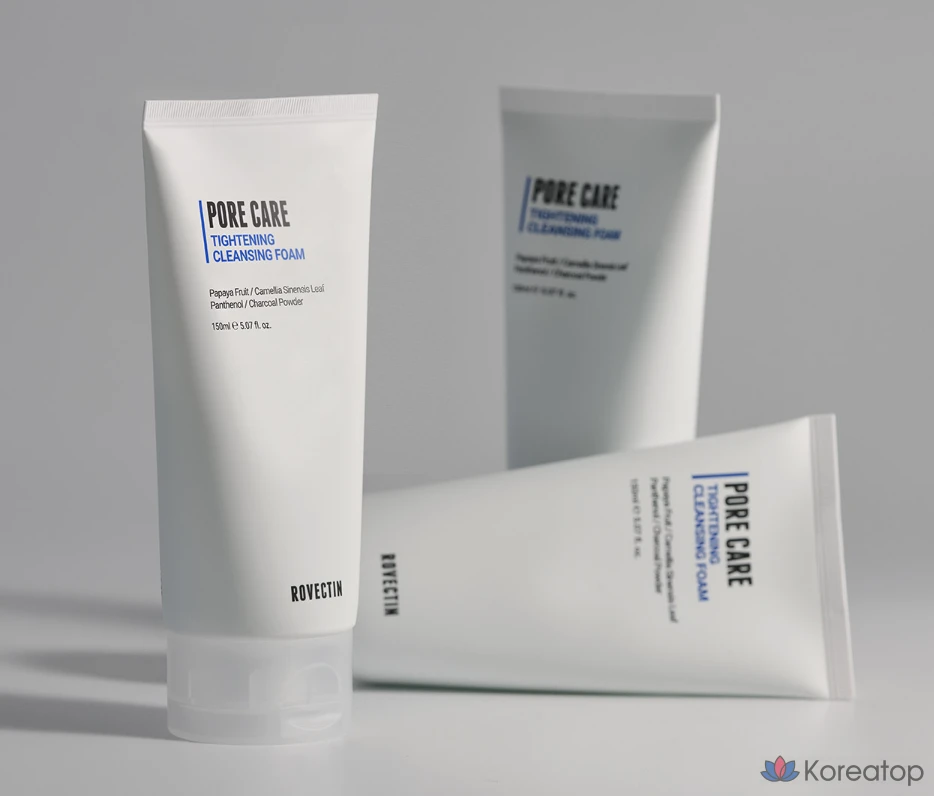 Очищающая пенка Rovectin Pore Care Tightening Cleansing Foam, 150 мл, 1 шт.