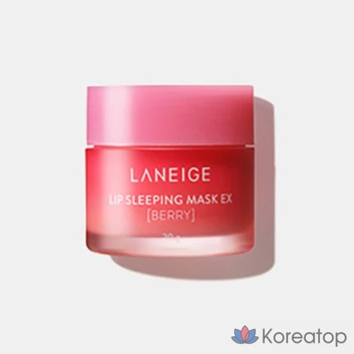 Набор для ухода LANEIGE Lip Sleeping Mask EX Berry Set, 20 г + 3 г, 1 шт.