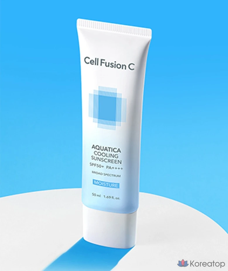 Солнцезащитный крем CELL FUSION C Aquatica Cooling Sunscreen Set, 50 мл + 35 мл, 1 шт.