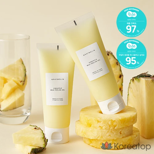 Пилинг-гель Graymelin Pineapple Mild Peeling Gel, 100 мл, 1 шт.