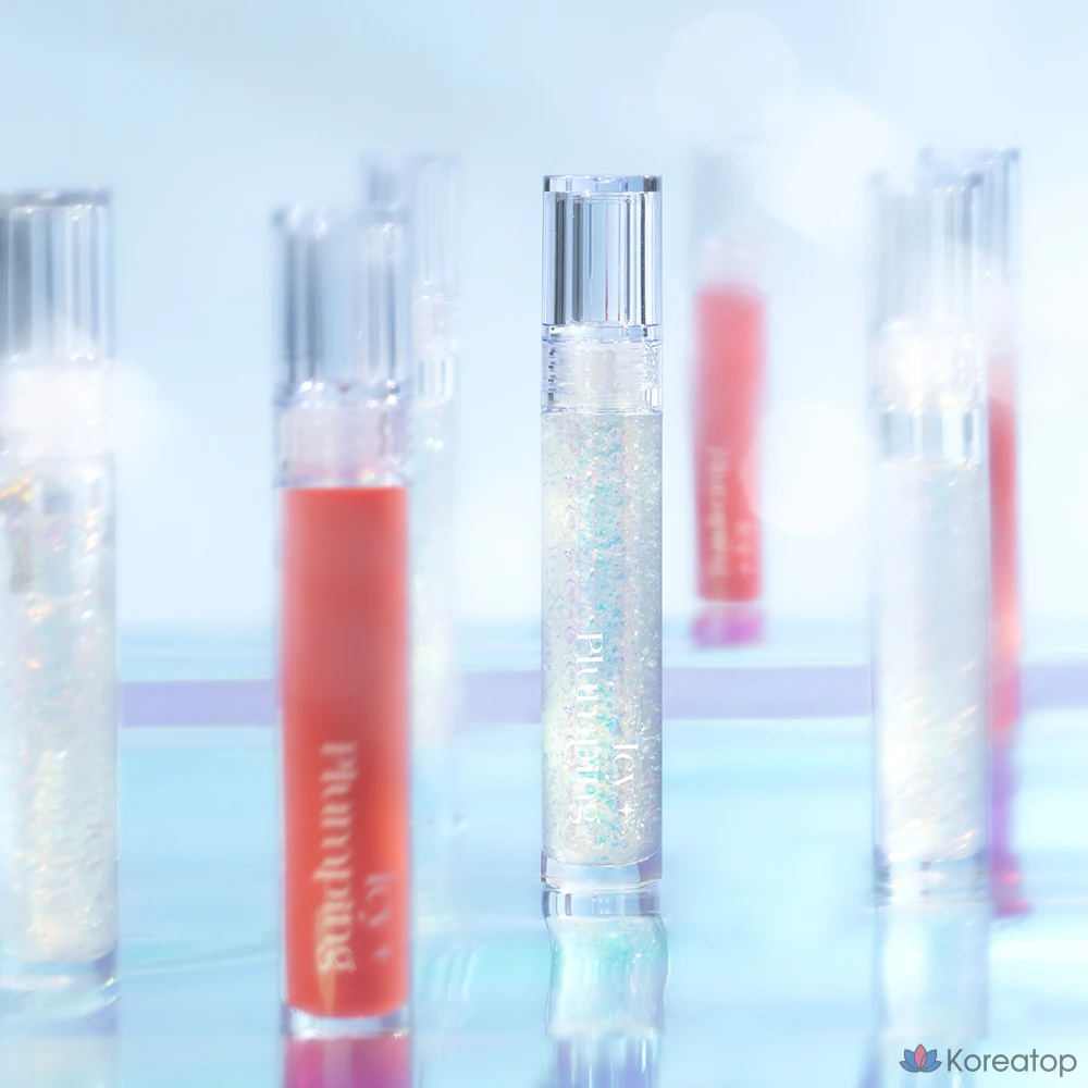 Блеск для губ MERZY Icy Plumping Lip Gloss, оттенок IP1 Icy Flake, 4.5 г, 1 шт., фото 4