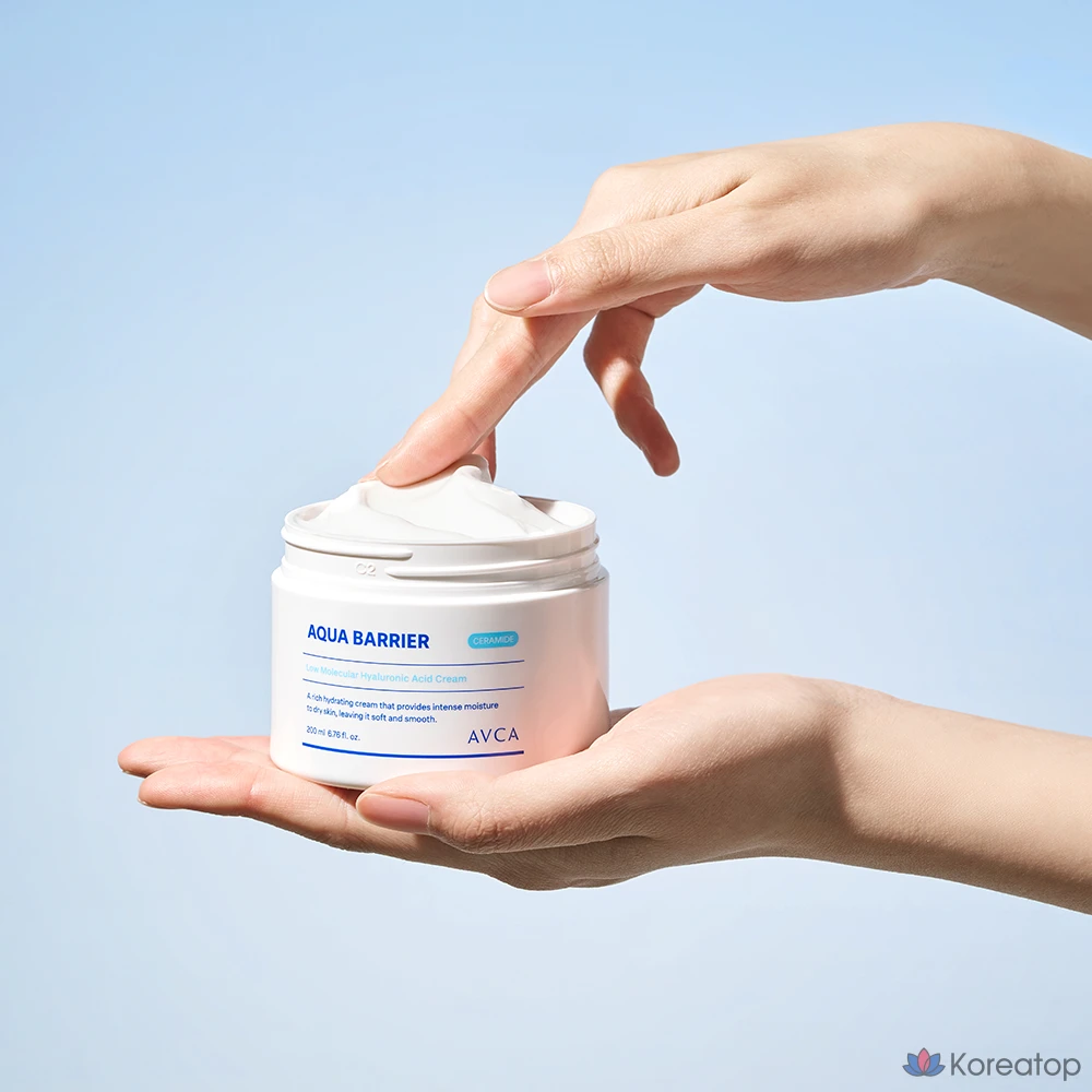 Крем для лица Wonjin Abca Aqua Barrier Low Molecular Hyaluronic Acid Facial High Moisture, 200 мл, 1 шт.