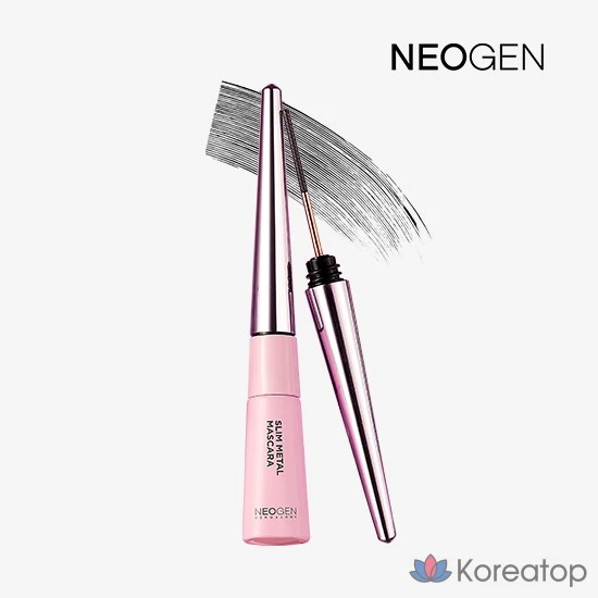 Тушь для ресниц Neogen Dermalogy Extra Slim Metal Maxi Mascara, оттенок Black, 6 мл, 1 шт.