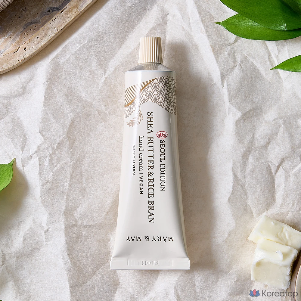 Крем для рук Mary&amp;May Shea Butter &amp; Rice Bran Hand Cream, 50 мл, 1 шт.