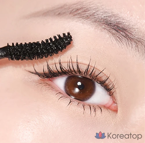 Тушь для ресниц MERZY Micro Fixing Volume Curling Mascara, оттенок MM2 Black, 9 мл, 1 шт.