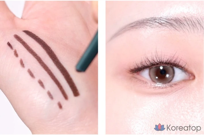Подводка для глаз Unleashia Easy Glide Flat Eyeliner, оттенок Mood Brown, 0.15 г, 1 шт.