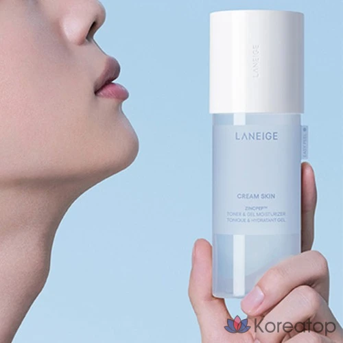 Тонер LANEIGE Cream Skin Zinc Peptide Toner &amp; Gel Moisturizer, 170 мл, 1 шт.