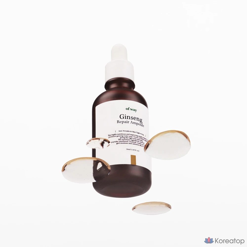 Ампульная сыворотка Medi-Peel Obway 6-Peptide Wrinkle Elasticity Anti-Aging Organic Red Ginseng Repair Ampoule, 50 мл, 1 шт.