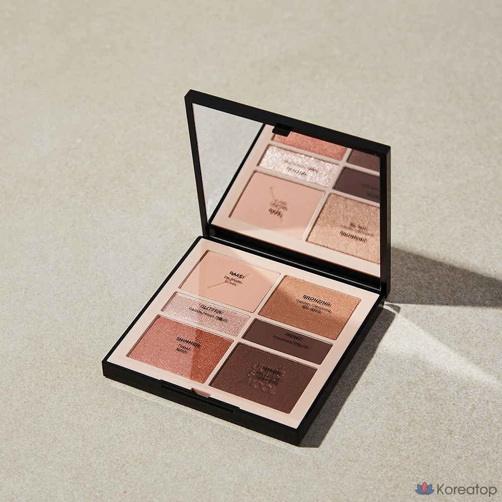 Палитра для век Jungsaemmool Artist Eye Palette, оттенок Glam Nude, 1 шт., фото 3