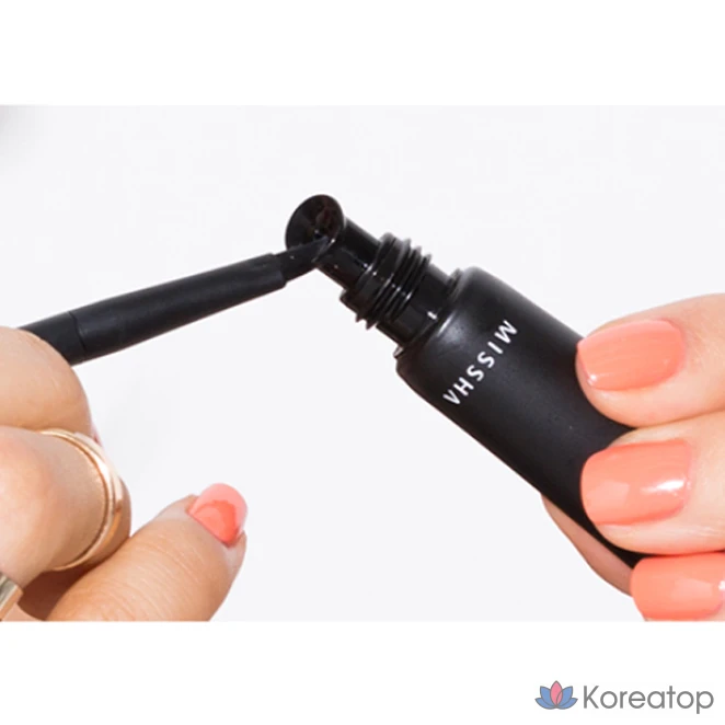 Гель-лайнер для глаз Missha Palette Paint Gel Liner, оттенок Black, 6 г, 1 шт.
