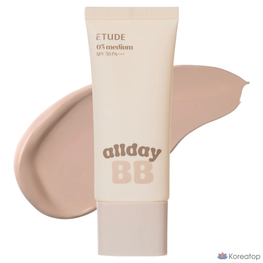 BB-крем Etude House All Day Clear BB Cream SPF36 PA+++, оттенок 03 Medium, 35 мл, 1 шт.