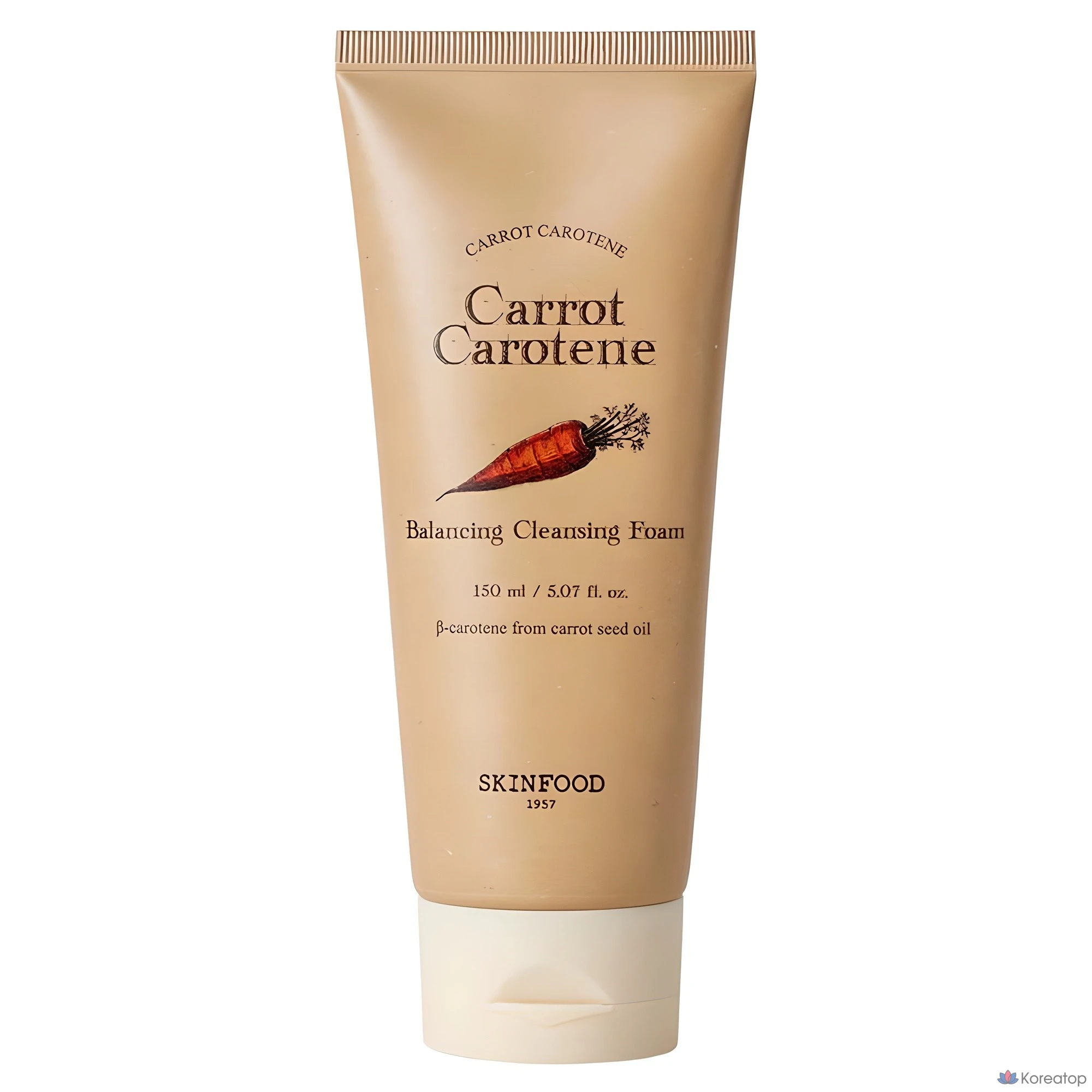 Очищающая пенка Skinfood Carrot Carotene Balancing Cleansing Foam, 150 мл, 1 шт.