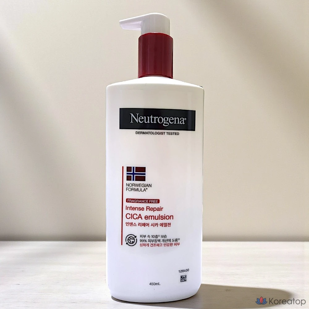 Эмульсия для тела Neutrogena Intense Repair Cica Emulsion Body Lotion, 450 мл, 1 шт.