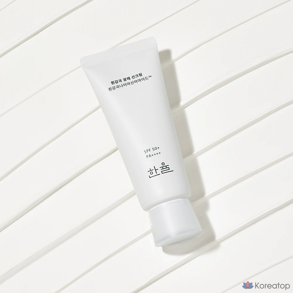 Солнцезащитный крем HANYUL White Chrysanthemum Glow Sun Cream SPF50+ PA++++, 70 мл, 1 шт.