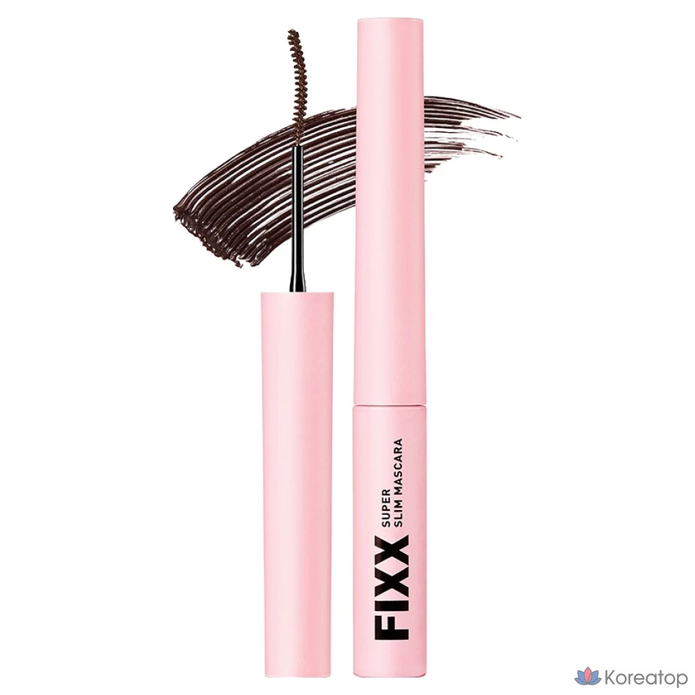Тушь для ресниц So Natural Super Fix Slim Mascara, оттенок 02 Dark Brown, 2.8 г, 1 шт.