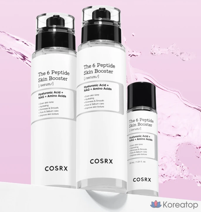 Тонер COSRX The 6 Peptide Skin Booster Serum, 150 мл + 30 мл, 1 шт.
