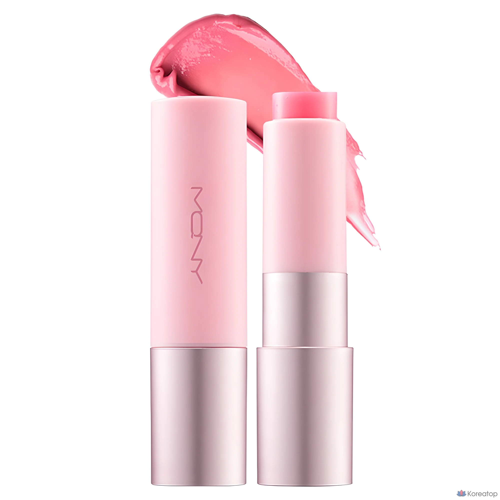 Бальзам для губ Mqny Better Than Kiss Lip Balm For Women, оттенок Pastel Pink (Peach Vanilla), 3.5 г, 1 шт.