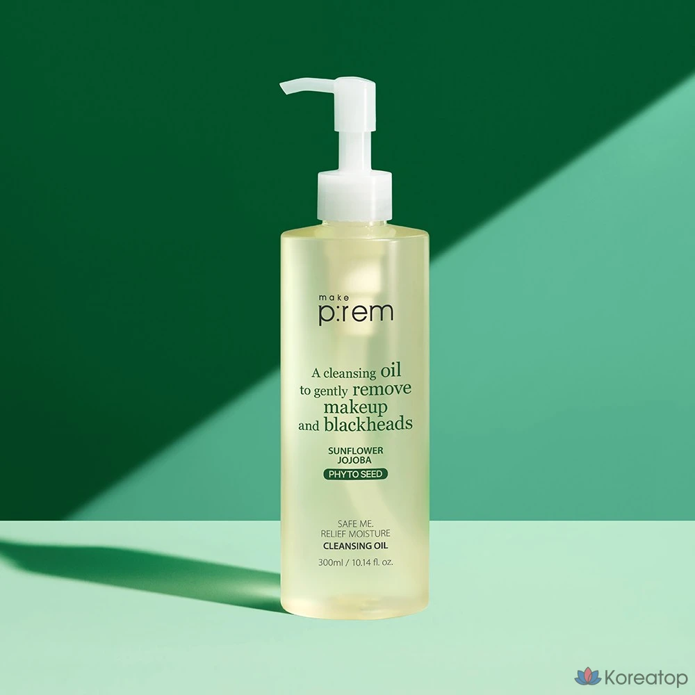 Гидрофильное масло MAKE P:REM Safe Me Relief Moisture Cleansing Oil, 300 мл, 1 шт.