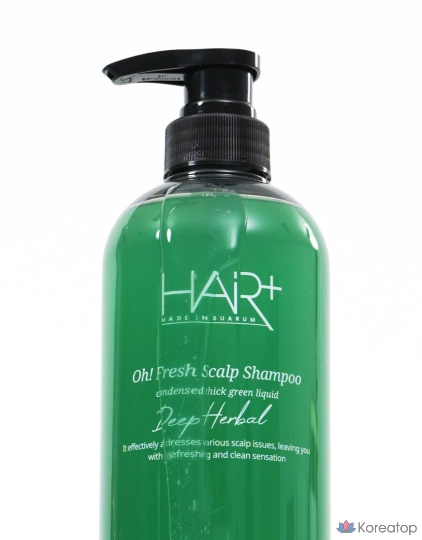 Шампунь Hair Plus Offresh Deep Herbal Scalp Shampoo Fresh Green, 700 мл, 1 шт.