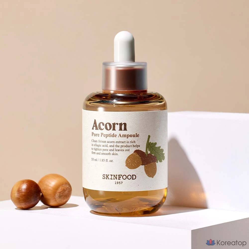 Ампульная сыворотка Skinfood Acorn Pore Peptide Ampoule, 55 мл, 1 шт.
