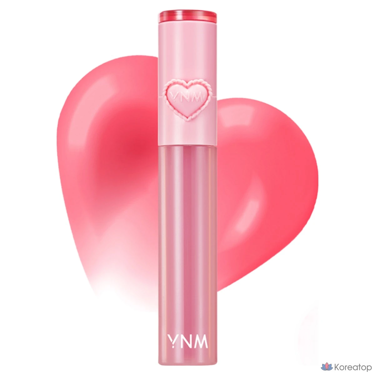 Тинт для губ YNM Heart Jelly Tint, оттенок 01 Peach Jelly, 2.6 г, 1 шт.
