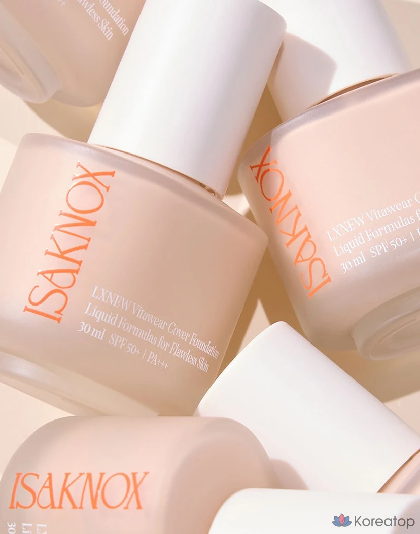 Флюид для лица Isa Knox Nox Lab Vita Wear Cover Foundation, оттенок 19 Pure Beige, 30 мл, 1 шт.