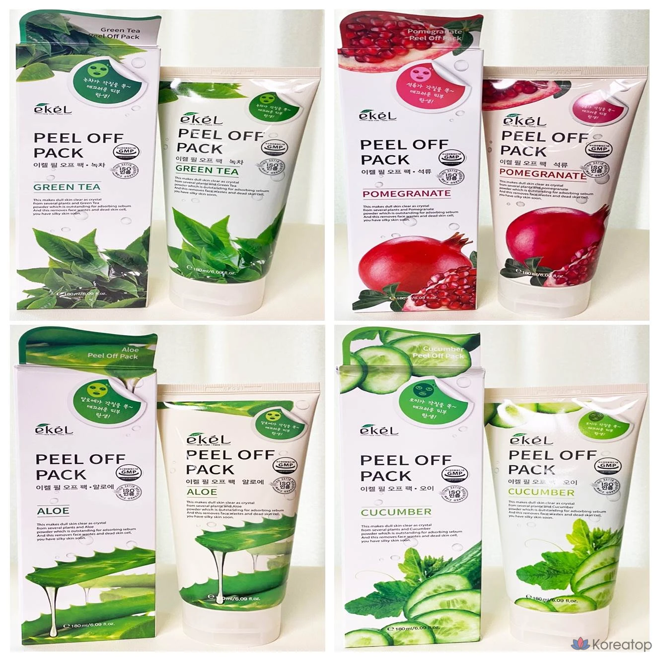 Пилинг-маска Ekel Peel Off Pack, 180 мл, 1 шт.