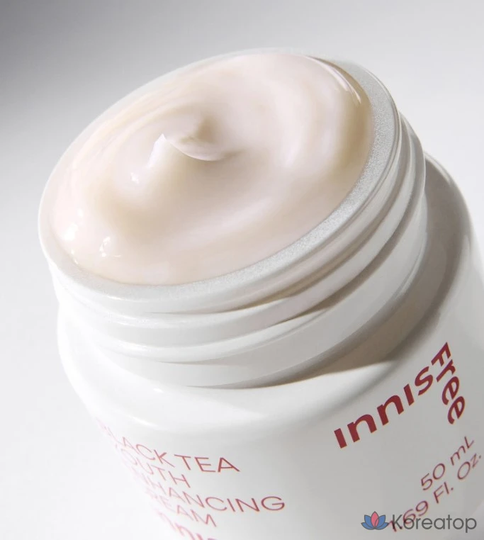 Крем для лица Innisfree Black Tea Youth Enhancing Cream, 50 мл, 1 шт., фото 3