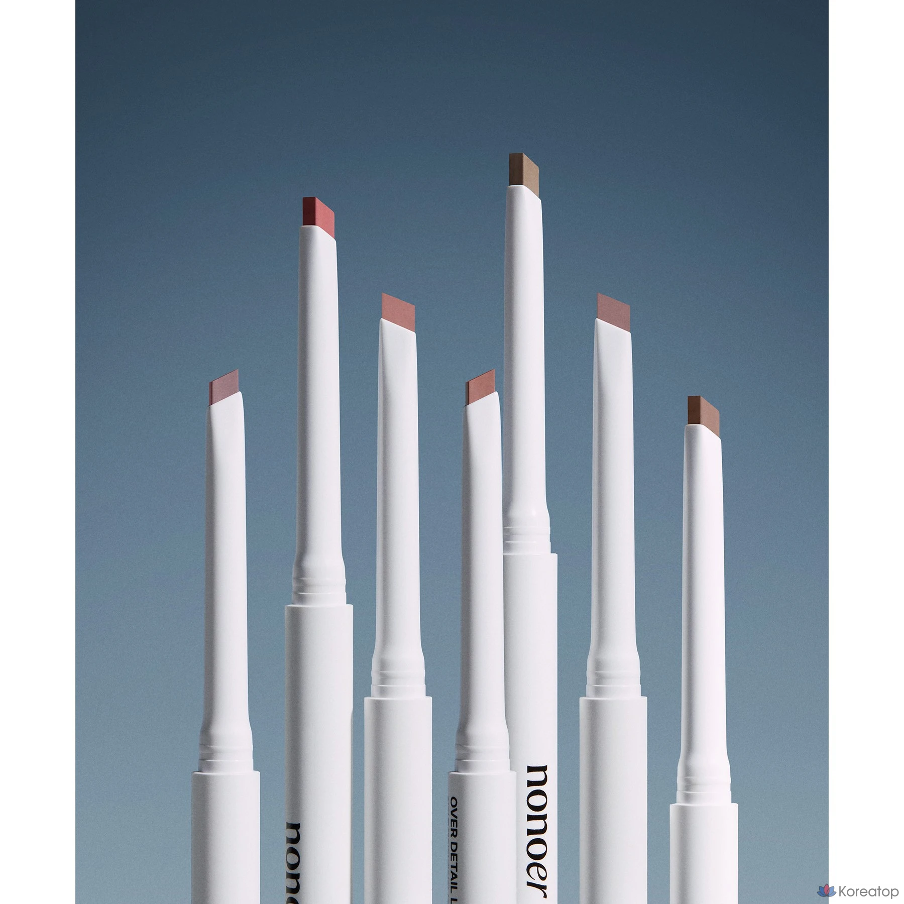 Карандаш для губ NONOER Over Detail Lip Pencil, оттенок 014 Faded Dimmer Brown, 1 шт.