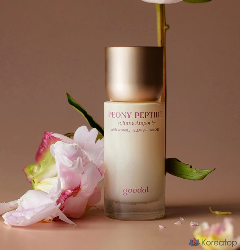 Ампульная сыворотка Goodal Peony Peptide Wrinkle Trace Ampoule, 50 мл, 1 шт.