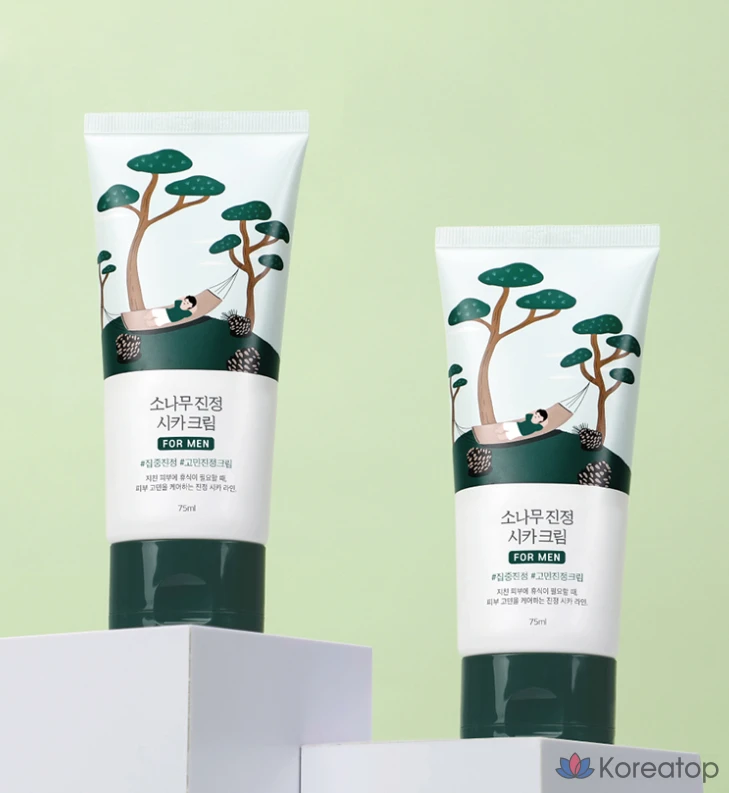 Крем Round Lab For Men Pine Tree Calming Cica Cream, 75 мл, 1 шт.