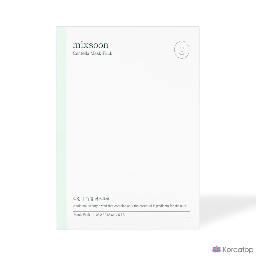 Тканевая маска для лица MIXSOON Centella Mask, 5 шт.